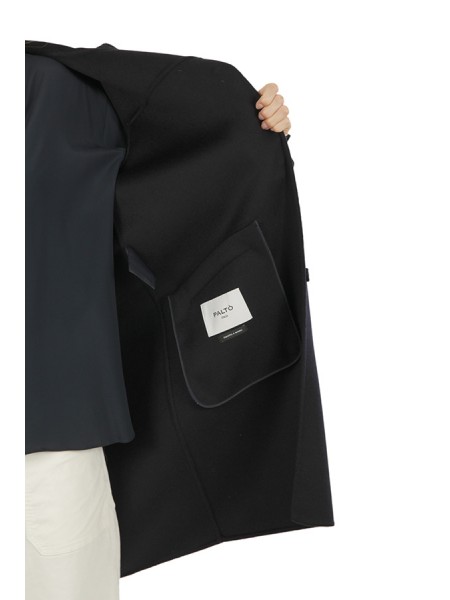 Cappotto Paltò Blu