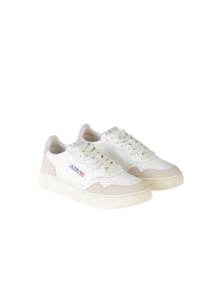 Autry Medalist Sneakers White Beige Wisteria