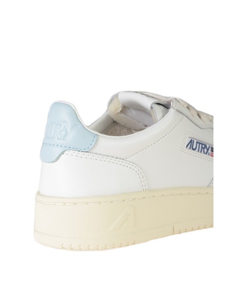 Sneakers Autry Medalist Low Bianco Celeste