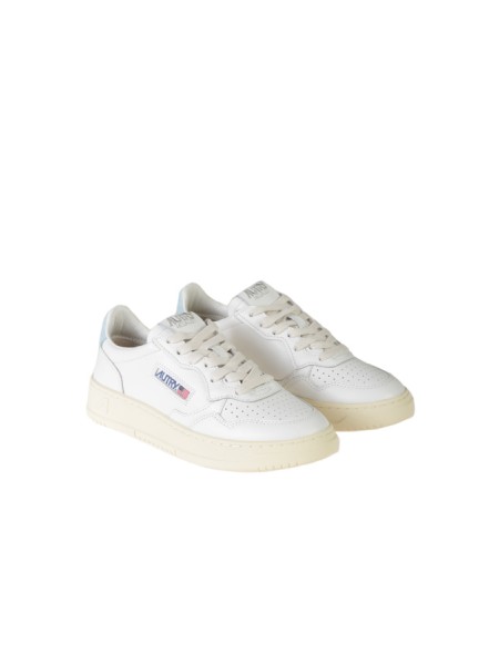 Sneakers Autry Medalist Low Bianco Celeste
