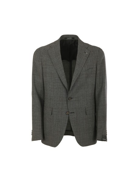 Prince of Wales Grey TAGLIATORE Suit
