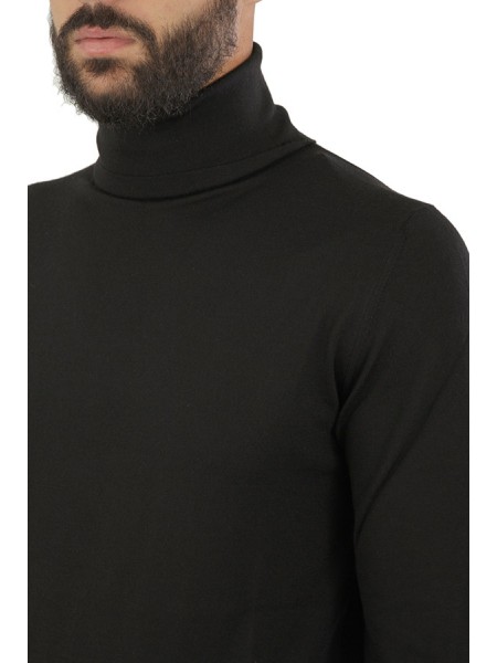 Black SUITE 191 Turtleneck Sweater