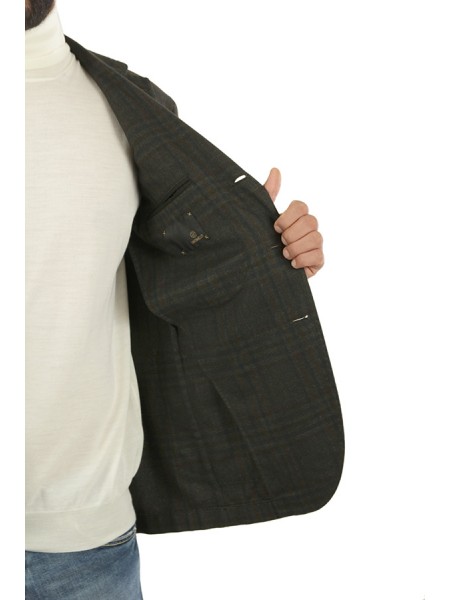 Giacca Santaniello Fantasia Check