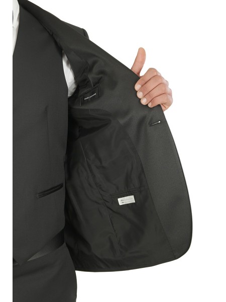 Smoking Tagliatore con Gilet Nero