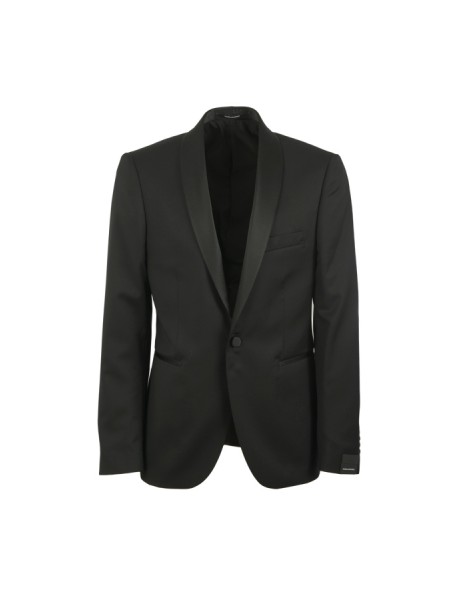 Smoking Tagliatore con Gilet Nero