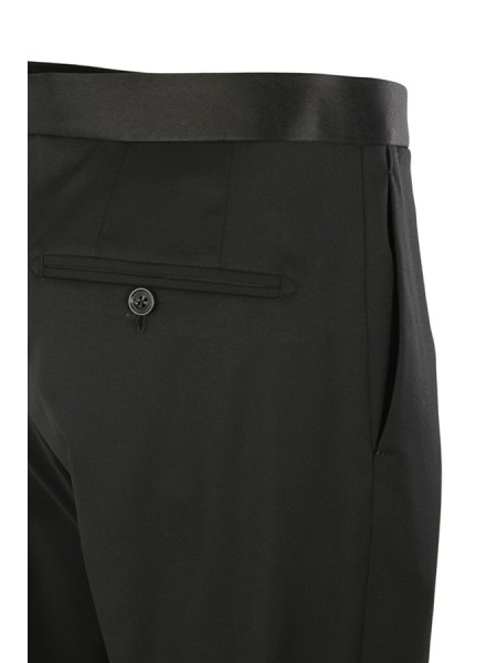 Smoking Tagliatore con Gilet Nero