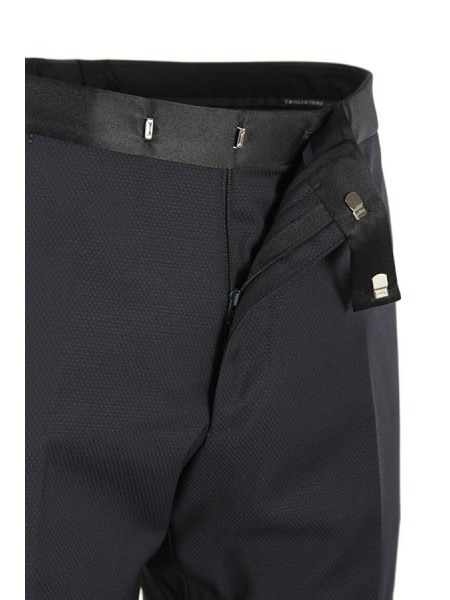 Smoking Tagliatore con Gilet Blu