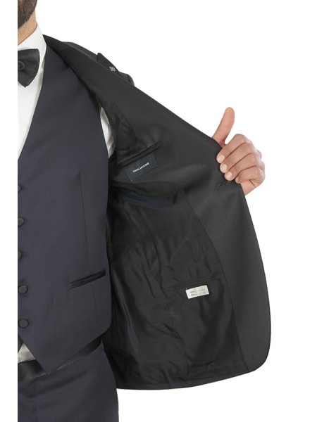 Smoking Tagliatore con Gilet Blu