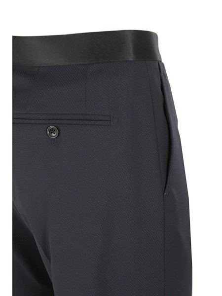 Smoking Tagliatore con Gilet Blu