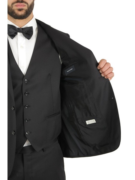 Abito Tagliatore con Gilet Blu Notte