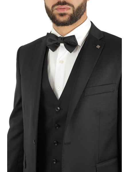 Abito Tagliatore con Gilet Blu Notte