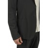 Herno blazer in black scuba