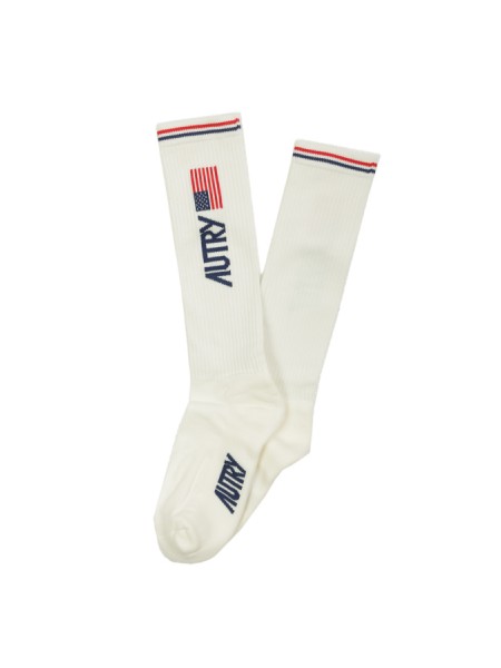 Calzini Autry Icon Logo Bianco
