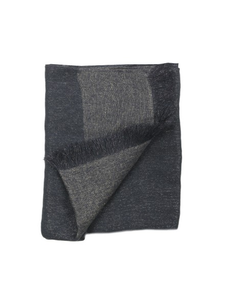 Blue linen PESERICO kimono stole