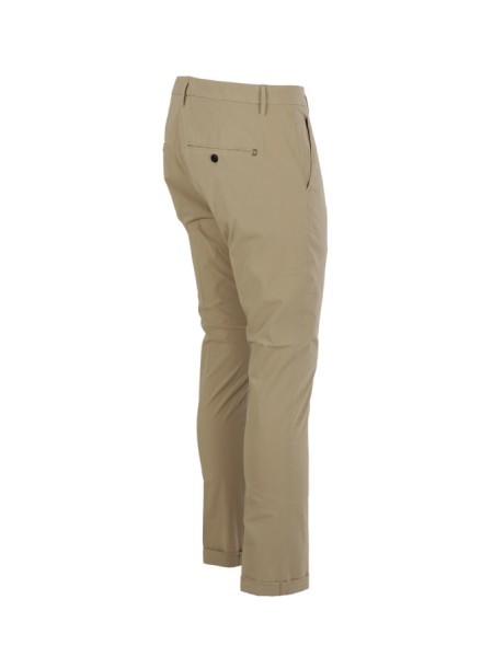 Pantalone Dondup Gaubert Silm in Gabardina Beige
