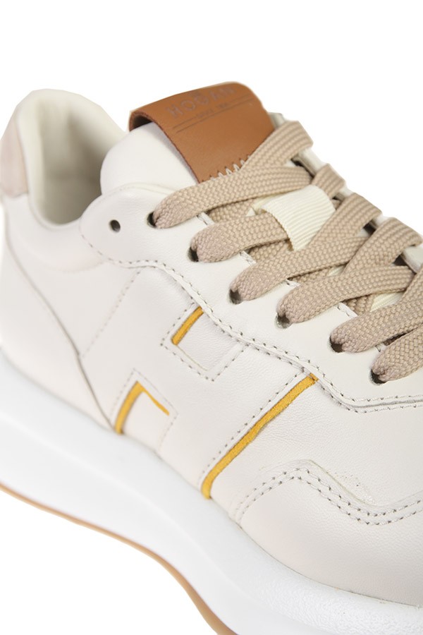 Sneakers Hogan H641 Avorio/Giallo