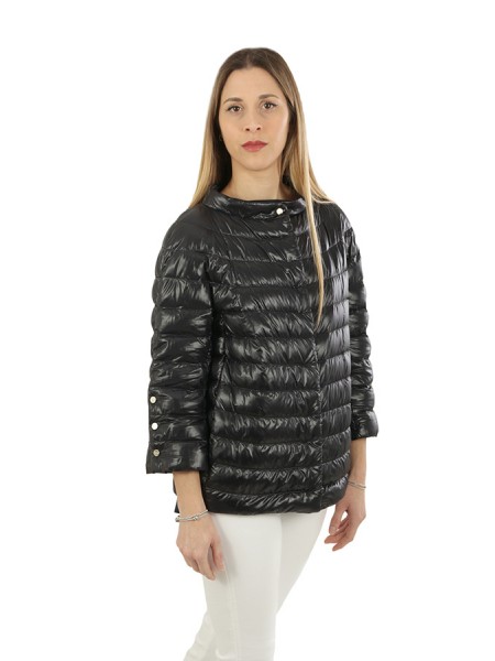 Piumino Herno in Nylon Ultralight Nero