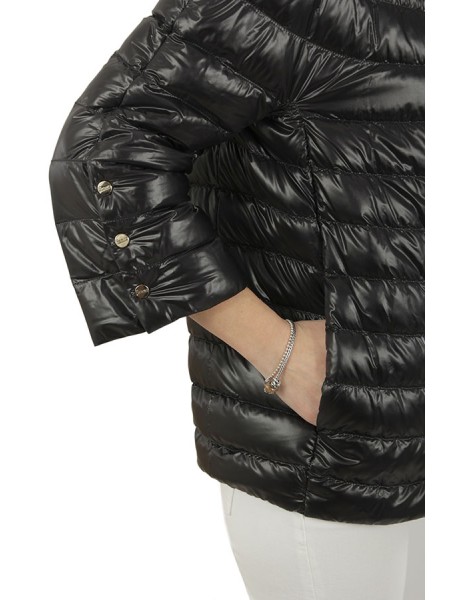 Piumino Herno in Nylon Ultralight Nero