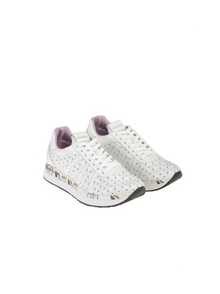 Sneakers Premiata Conny Bianco/Lilla