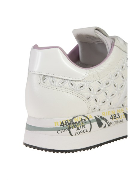 Sneakers Premiata Conny Bianco/Lilla