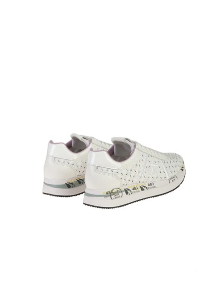 Sneakers Premiata Conny Bianco/Lilla