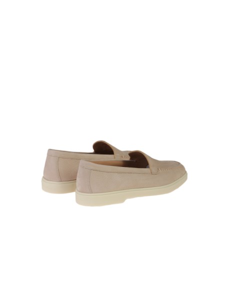 Mocassino Santoni in Nabuk Rosa