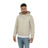 Animal Free Cael SAVE THE DUCK Hooded Down Jacket Rainy Beige