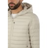 Animal Free Cael SAVE THE DUCK Hooded Down Jacket Rainy Beige