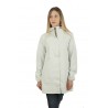 Sophie Stretch Dot White k-way Jacket