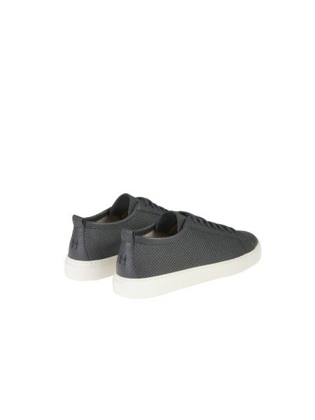 Sneaker Henderson Baracco in Pelle Traforata Blu