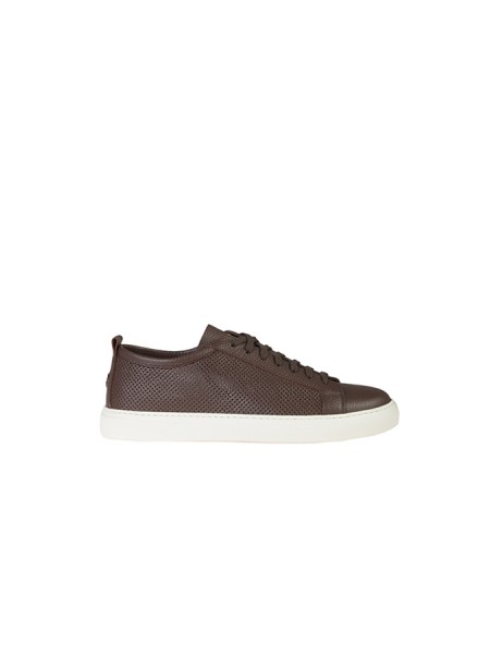 Sneaker Henderson Baracco in Pelle Castano