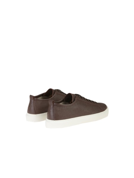 Sneaker Henderson Baracco in Pelle Castano