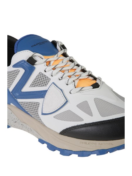Sneaker Philippe Model trekking basse Rocx Bianco/Bluette