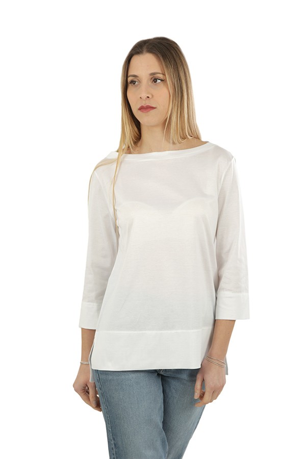 T-shirt Circolo Bianco Ottico