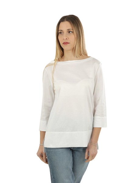 T-shirt Circolo Bianco Ottico