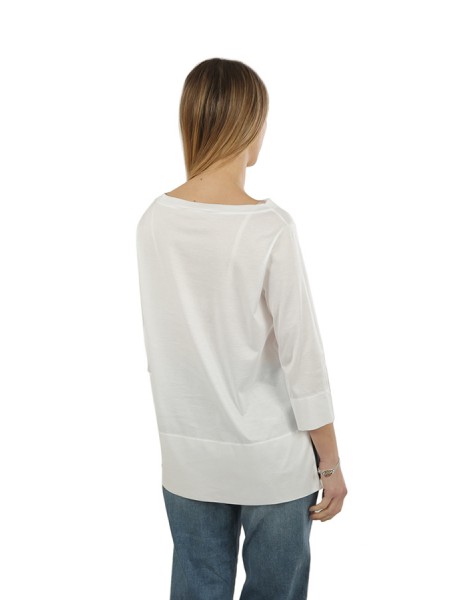 T-shirt Circolo Bianco Ottico