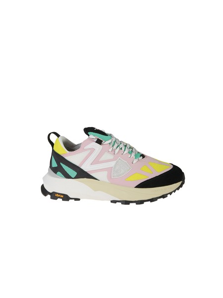 Sneaker Philippe Model Rocx Rosa/Giallo