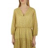 Anna Palmer long dress with Cedar pattern