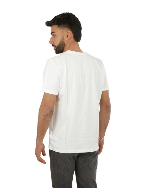T-shirt Dondup con Logo in jersey Bianco