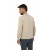 Crewneck sweater in cotton DRUMOHR sand