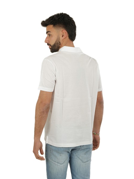 Polo Paul & Shark Maniche Corte Bianco