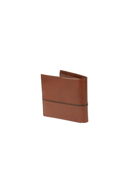 The Bridge Wallet Damiano Brown Line