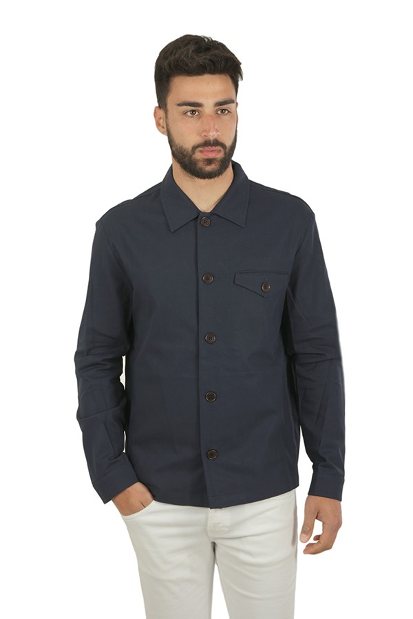 Camicia Hindustrie Batavia Blu