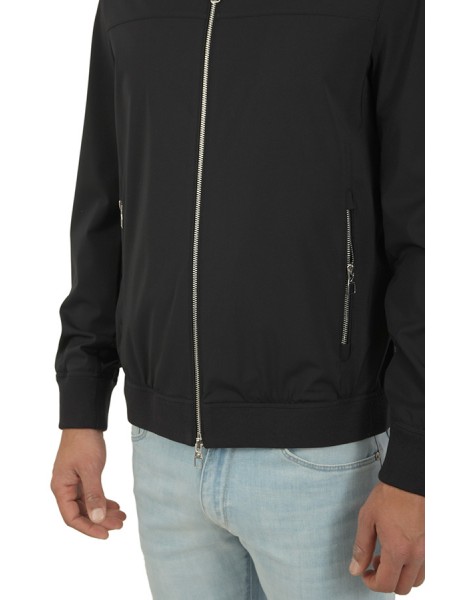 Giubbino Montecore con cappuccio estraibile Blu