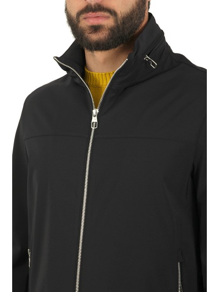 Giubbino Montecore con cappuccio estraibile Blu