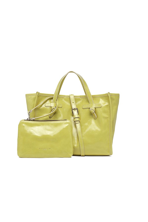 Borsa Gianni Chiarini Miss Marcella32 in pelle traslucida Giallo