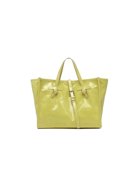 Miss Marcella32 GIANNI CHIARINI bag in translucent leather Yellow