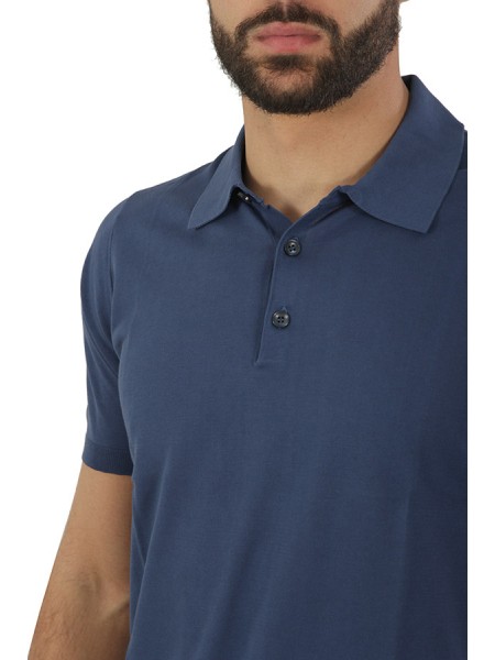 Polo Jeordies Blu Lavato