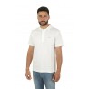 Polo SUN68 in Cotone Bianco