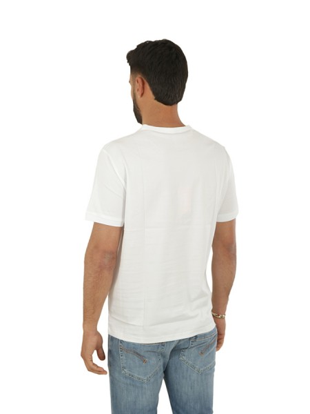 T-shirt SUN68 Round Solid Bianco